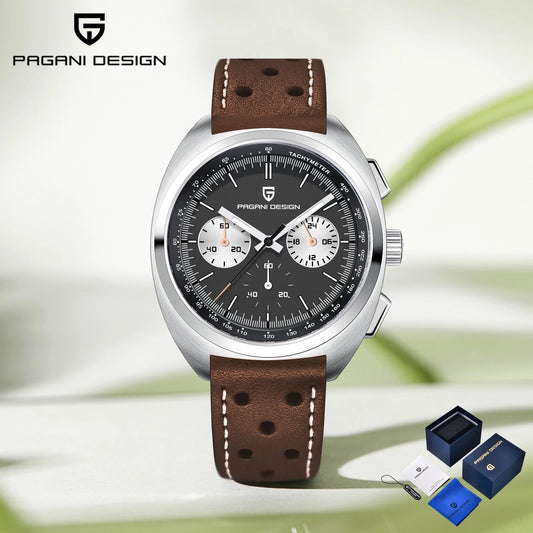 PAGANI DESIGN Men's Watch 2025 New Chronograph Luxury Quartz Watches For Man Gifts BOX Top Sapphire Mirror Sports Wristwatches