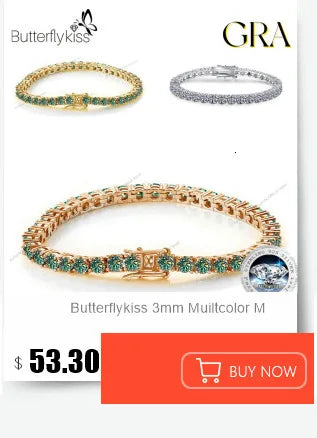 Butterflykiss Real 1 CT D Color Moissanite Stud Earrings For Women Top Quality 925 Sterling Silver Sparkling Wedding Jewelry