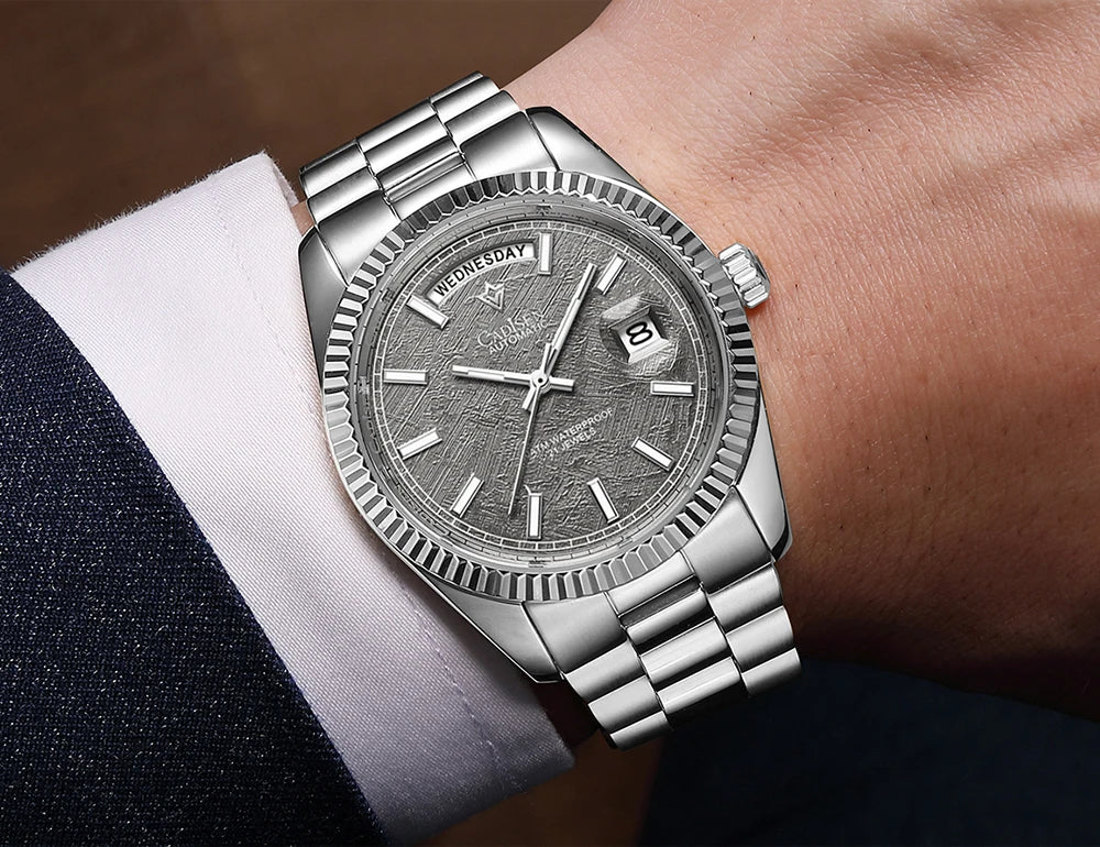 CADISEN DD40 Men Watches Luxury Automatic Watch Men AR Sapphire Glass Mechanical Wristwatch Men 10Bar MIYOTA 8285 Movt 2023 New