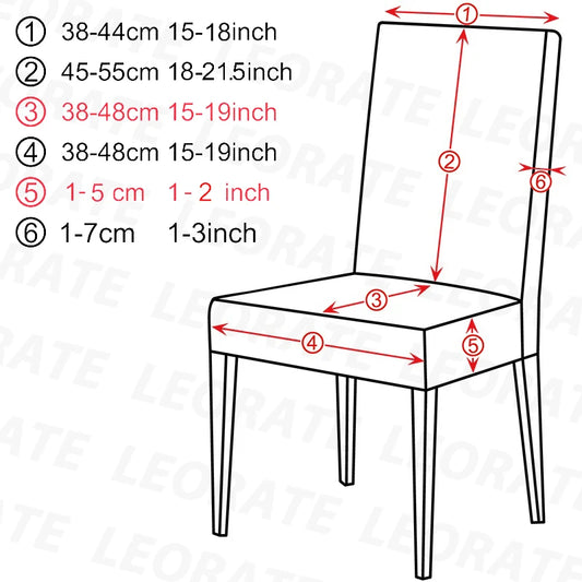 1/2/4/6 Pieces Real Velvet Fabric Super Soft Chair Cover Luxurious Office Seat Cases Tretch Chair Covers For Dining Room Hotel