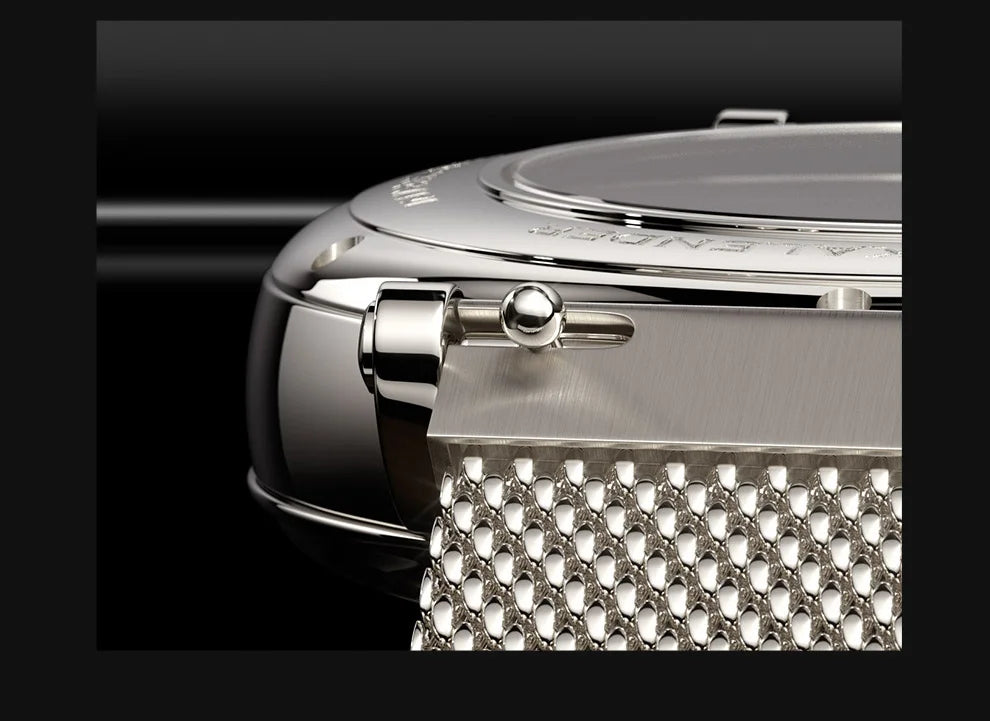 LOBINNI Luxury Brand Switzerland Perpetual Calendar Automatic Mechanical Men's Watches Sapphire Multi-function Clock L13019-8