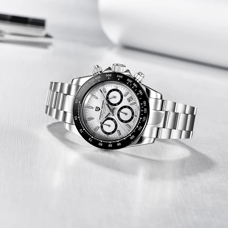 PAGANI DESIGN New 2024 Quartz Men's Watches Business Watch Mens Watches Top Brand Luxury Watch Men Chronograph VK63 Waterproof