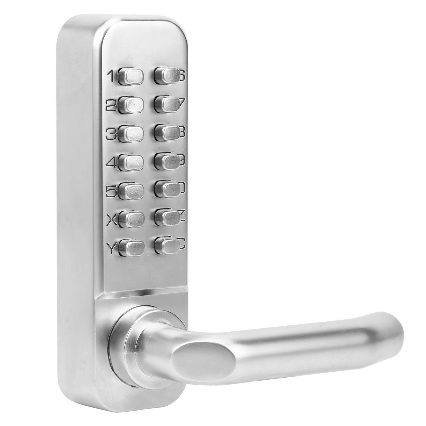 Smart Mechanical Door Lock Digital Password Entry Non‑Power Anti‑Theft Safety Home Accessroy