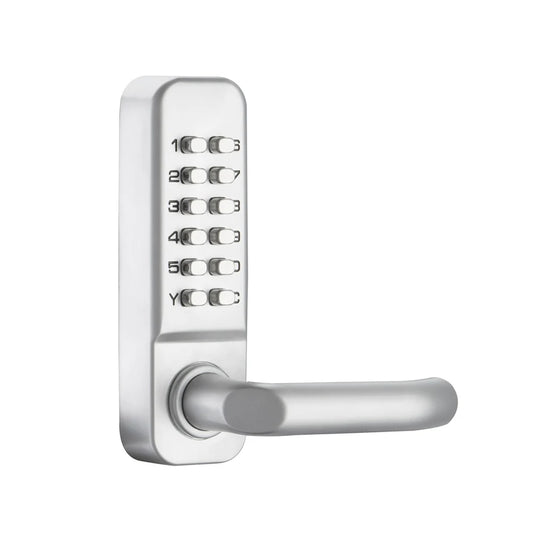 IP68 Waterproof Mechanical Password Number Single Latch Deadbolt Lock No Need Power For Outdoor Indoor Wooden Metal Door