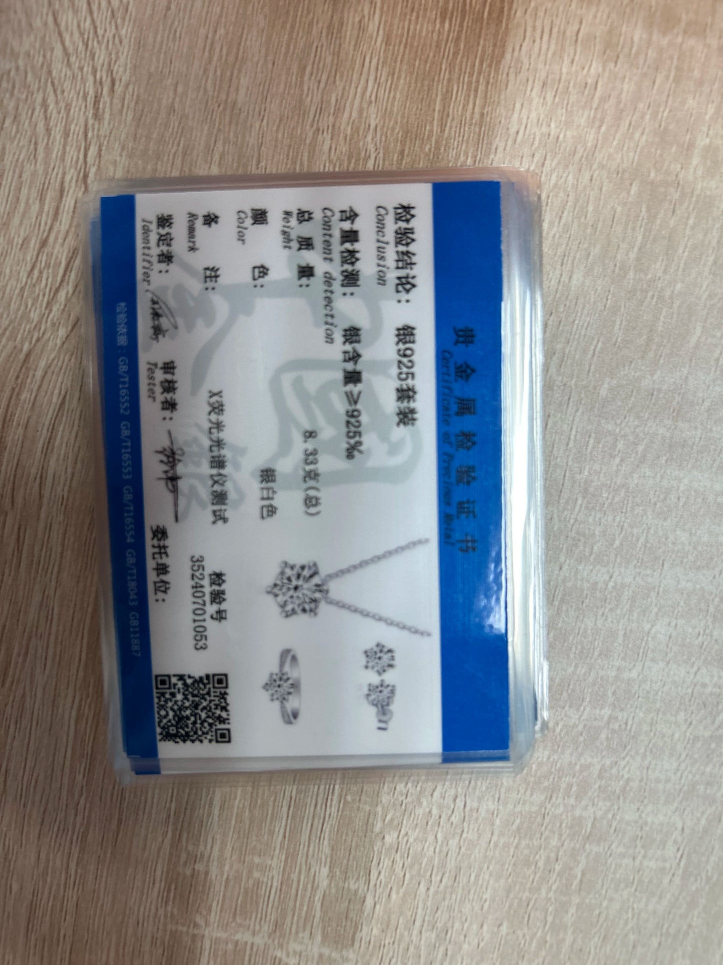 Classic Wedding Jewelry Sets For Women 1carat Moissanite Diamond S925 Silver Necklace Earrings Ring Gifts With GRA