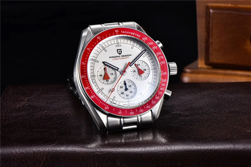 PAGANI DESIGN Men's Watches Top brand Luxury Men Quartz Wrist Watch Automatic Date Speed Great Master Chronograph Reloj Hombre