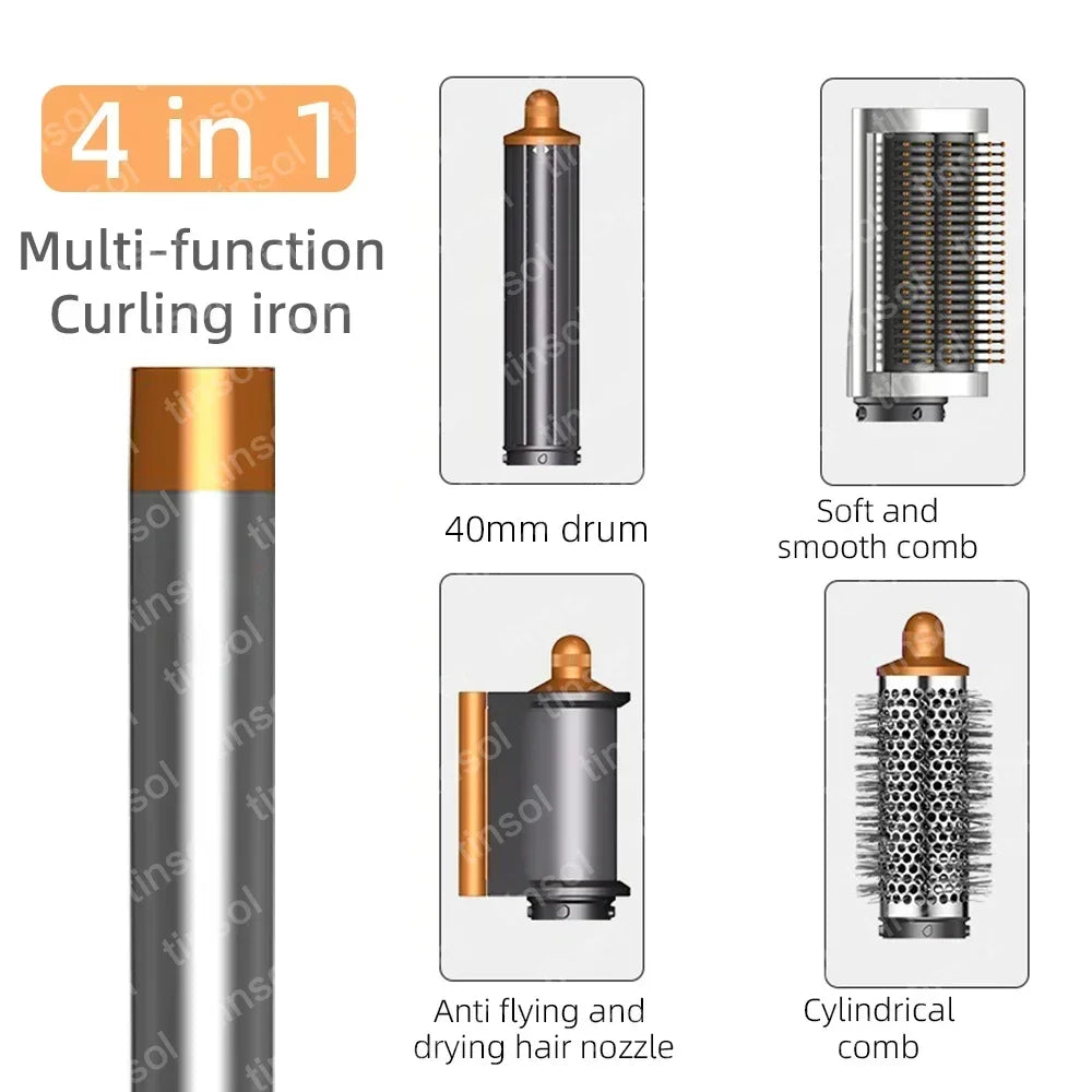 7-in-1 Multi-Function Hair Dryer Curling Iron and Straightener Set—Achieve salon-quality styling results right at home