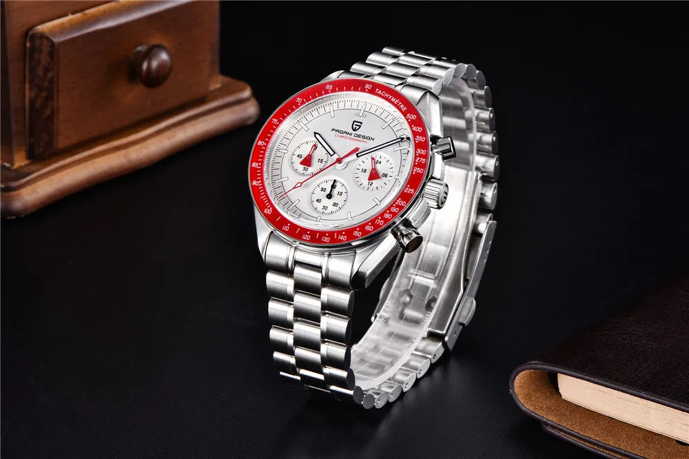 PAGANI DESIGN Men's Watches Top brand Luxury Men Quartz Wrist Watch Automatic Date Speed Great Master Chronograph Reloj Hombre
