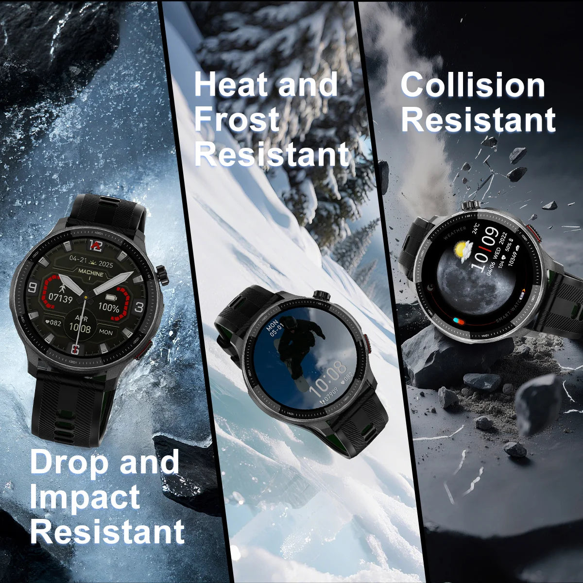 Smart watch Men4GB Memory With GPS Offline Maps Music Video Player Custom dial AMOLED display Sports Swim Waterproof Smart watch