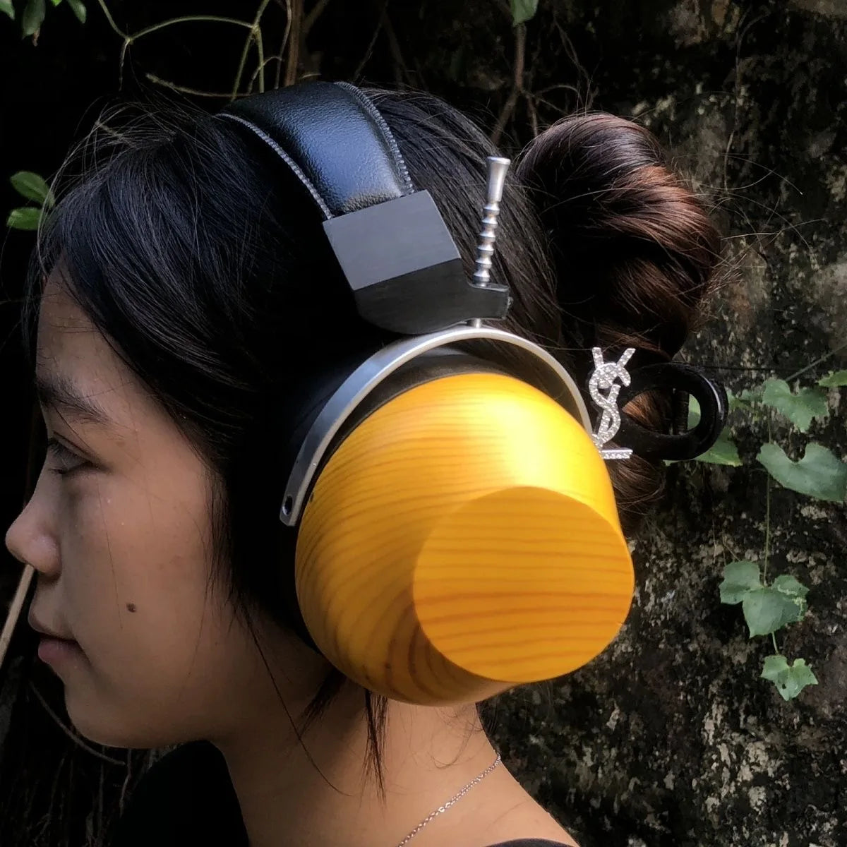 Head-mounted wired headphones high-end fever game headphones mobile phone computer universal, 60mm large dynamic ring
