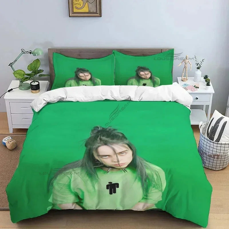 Popular Star B-E Singer Bedding Set Duvet Cover Bed Set Quilt Cover Pillowcase Comforter king Queen Size Boys Adult Bedding Set