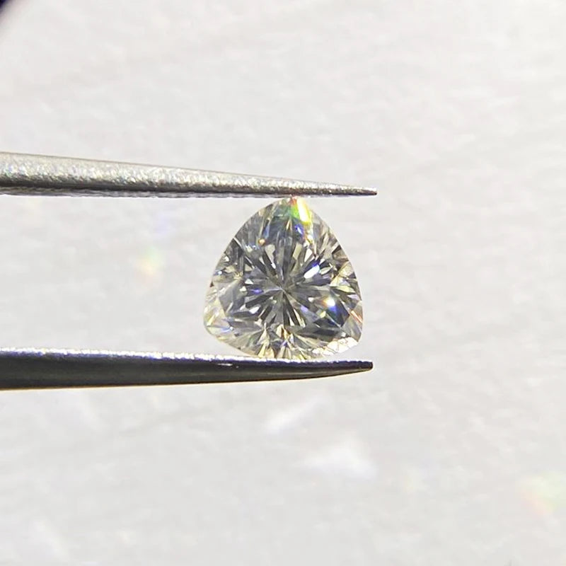 Earrings D Color Super White Moissanite Diamond Round / Oval / Pear / Radiant / Emerald / Heart / Princess / Cushion / Asscher Shape