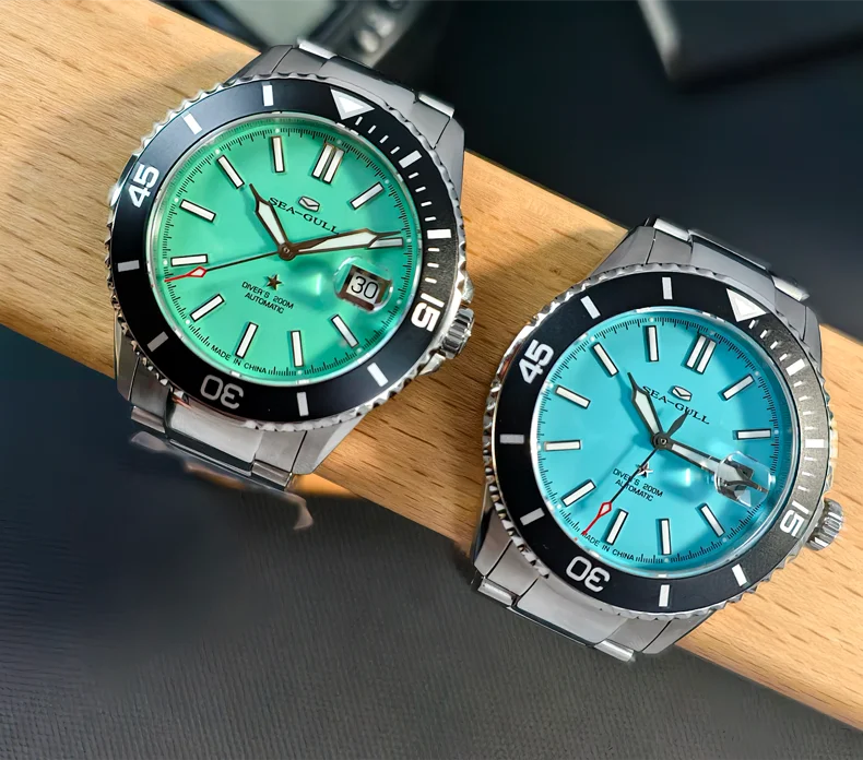 Seagull relogio masculino Men Watch 200m Diving Business Waterproof Fashion Automatic Mechanical Watch Ocean Series 816.32.1523