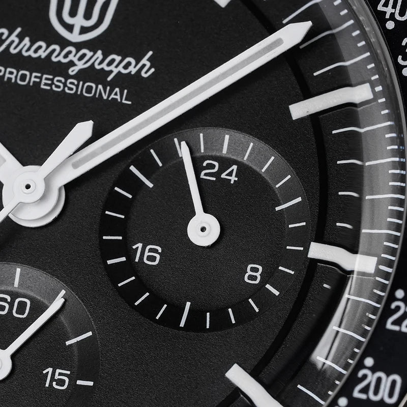 Watchdives WD1863 Men Watch 10Bar Waterproof Sapphire Crystal 39mm Quartz Watch VK63 Movement Vintage Watch with Gift Box