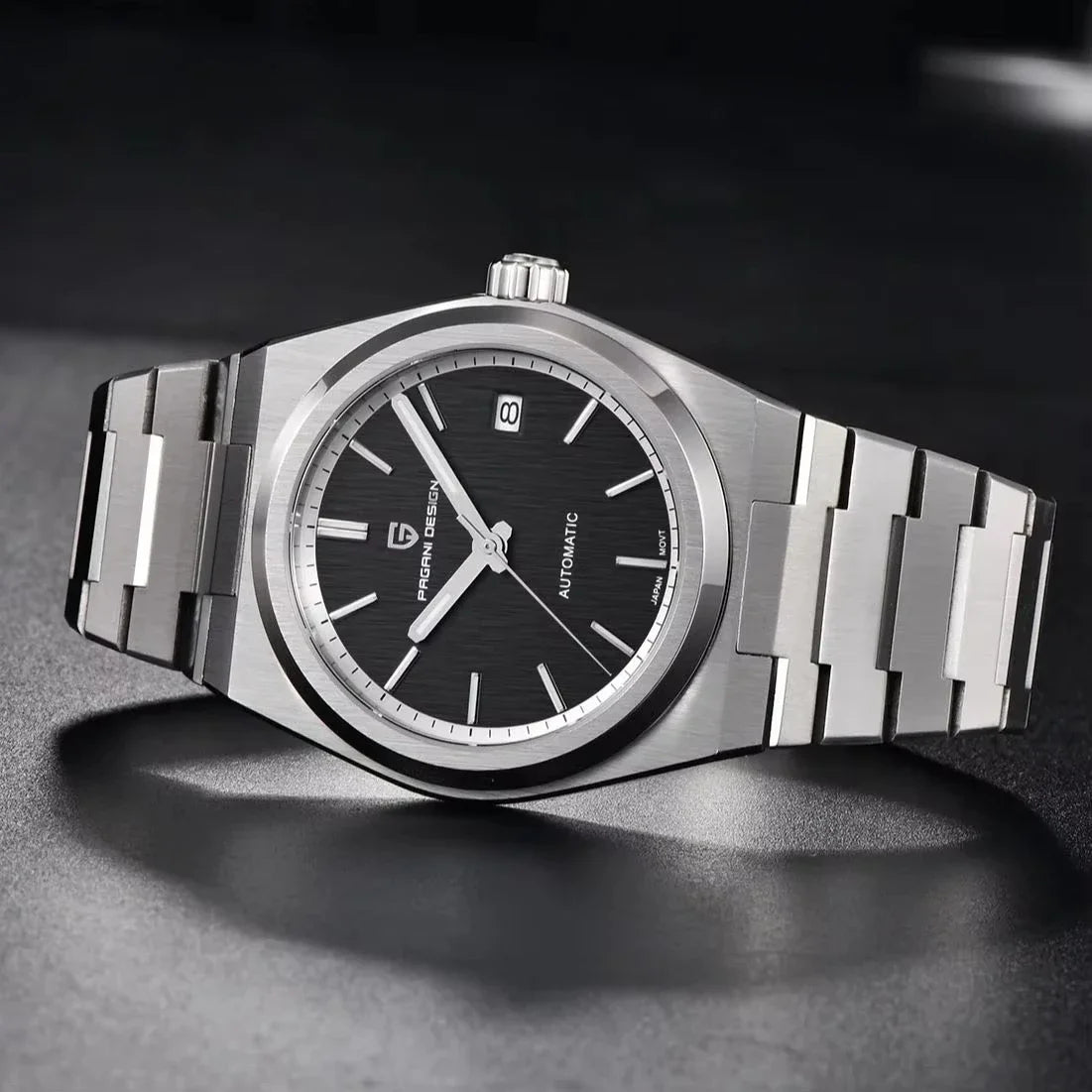 Pagani Design 2024 New 40MM Men's Automatic Mechanical Watch Nh35 Luminous C3 Sapphire Stainless Steel Waterproof 10Bar Reloj Ho