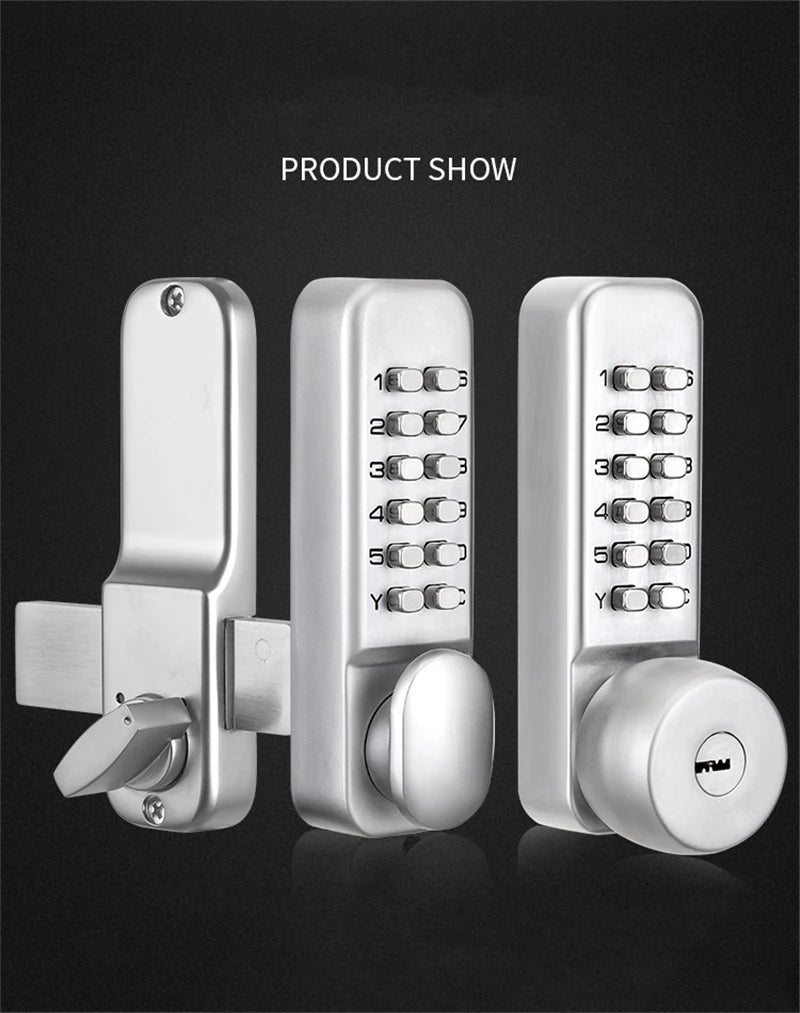 Sliding Gate Opener Digital Lock Door keyless Keypad Code Password Iron Door Waterproof Door Lock Push button Combination Lock