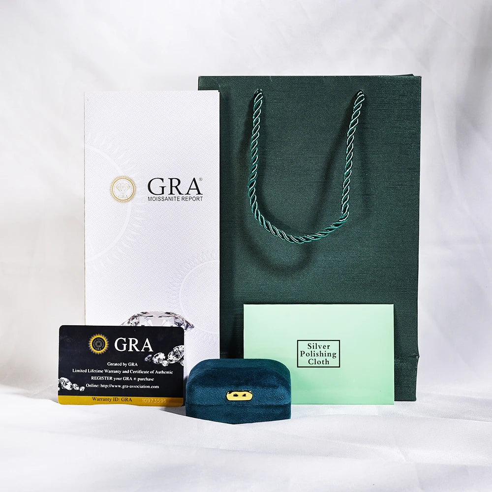 Oval Cut 925 Sterling Silver 1-3ct Moissanite Engagement Solitaire Ring for Woman Gold Plated Anniversary Gifts with Certificate