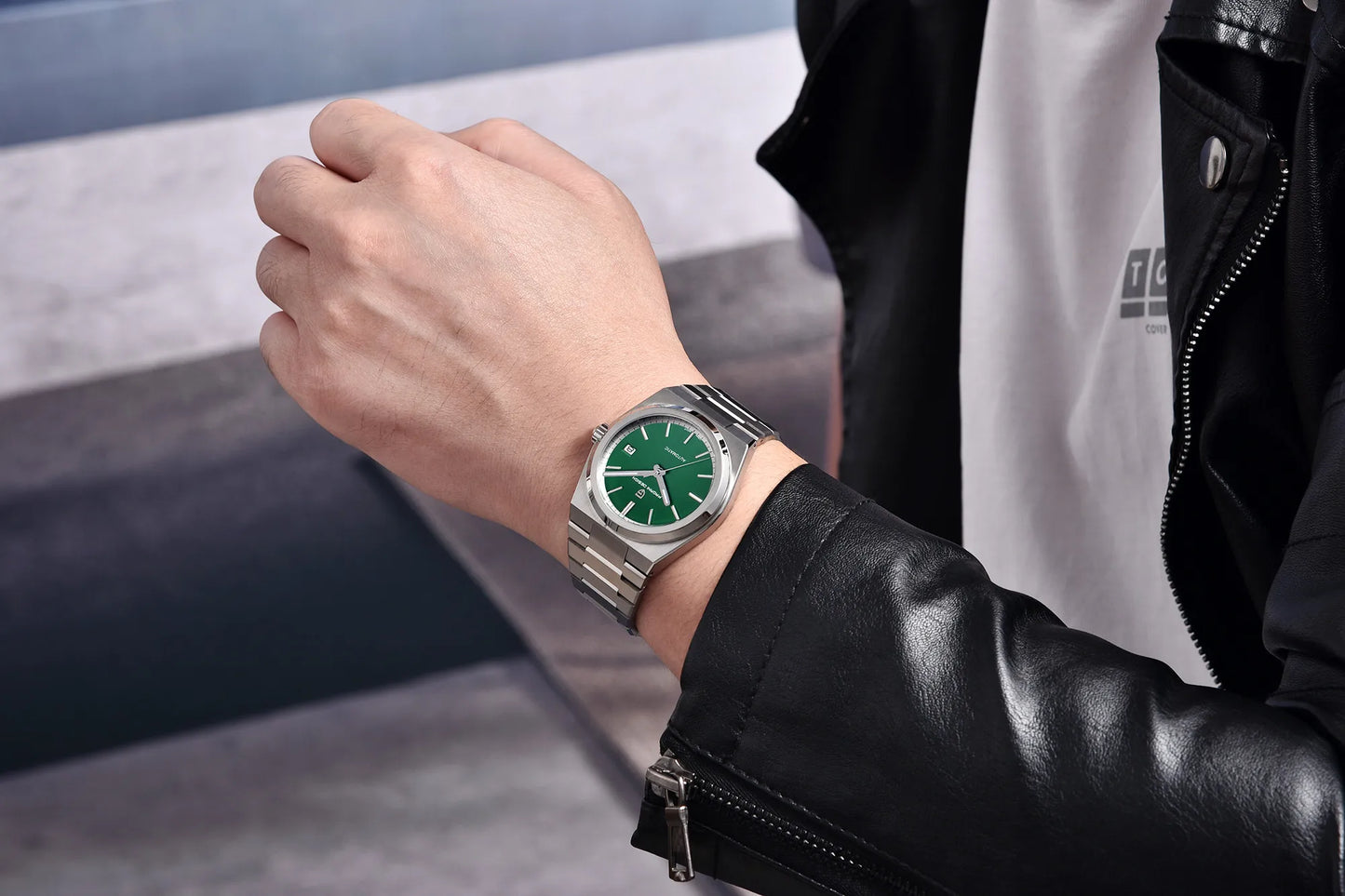 Pagani Design 2024 New 40MM Men's Automatic Mechanical Watch Nh35 Luminous C3 Sapphire Stainless Steel Waterproof 10Bar Reloj Ho