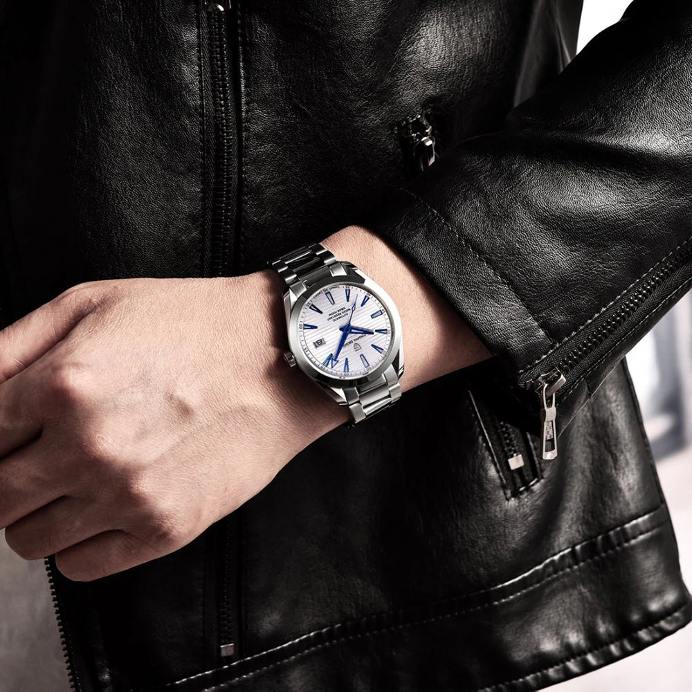 PAGANI DESIGN 2025 40MM Men's Watches Luxury Automatic Watch For Men Mechanical Watch Stainless Steel luminous business Watches