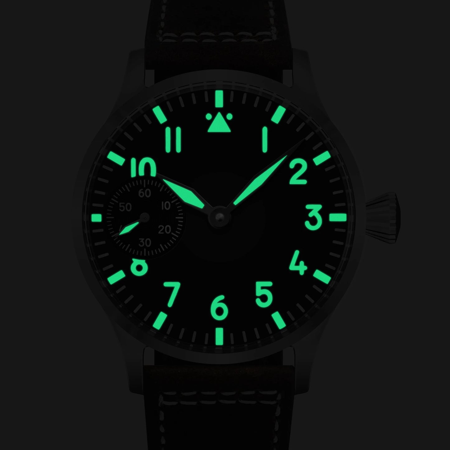 Corgeut Luxury Sapphire Glass 42 Mm Dial St3600 Or ETA6497 Hand-Wound Movement 316L Steel Case Men'S Watch 30 M Water Resistant