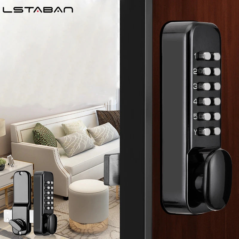 Sliding Gate Opener Digital Lock Door keyless Keypad Code Password Iron Door Waterproof Door Lock Push button Combination Lock