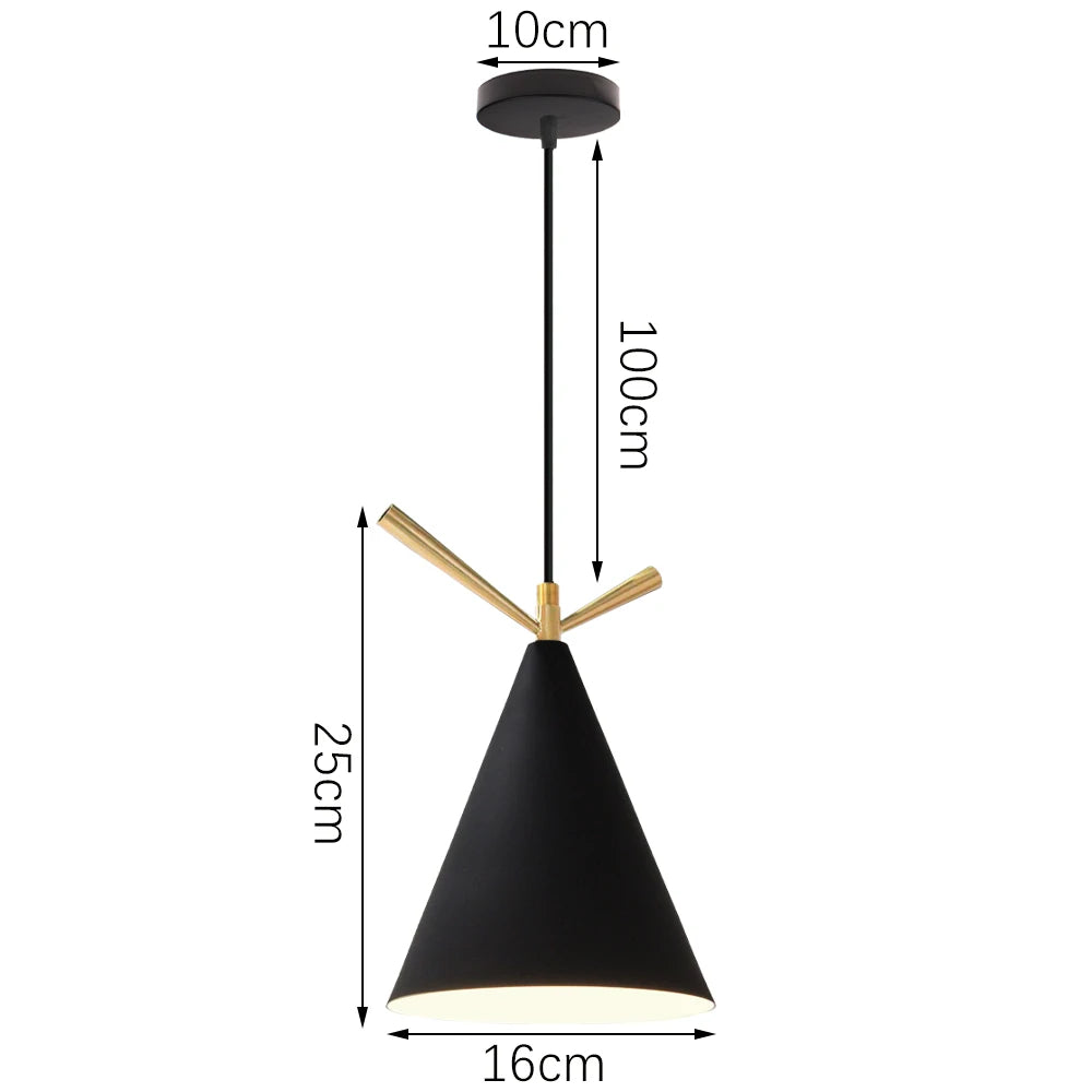 Modern Aluminum Pendant Light Nordic Ceiling Lamp for Living Room Hanging Lighting Fixture Restaurant Kitchen Ceiling chandelier