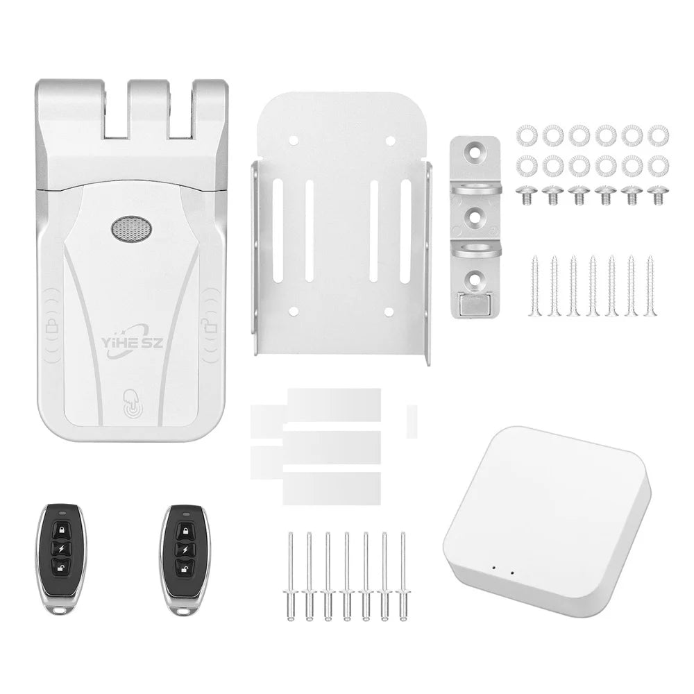 YiHESZ Tuya Smart Door Lock Digital Electronic Remote Control Security Protection Support Smart Home Invisible Induction Lock