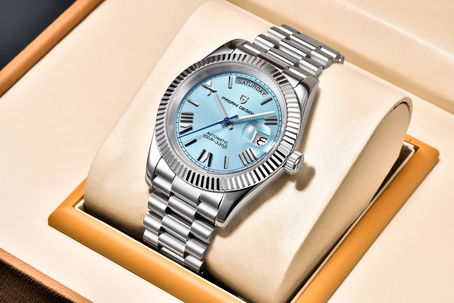 2025 New PAGANI DESIGN DD40 Men's Watches Brand Automatic Mechanical Watch For Men AR Sapphire Glass Waterproof Wrist watch Men