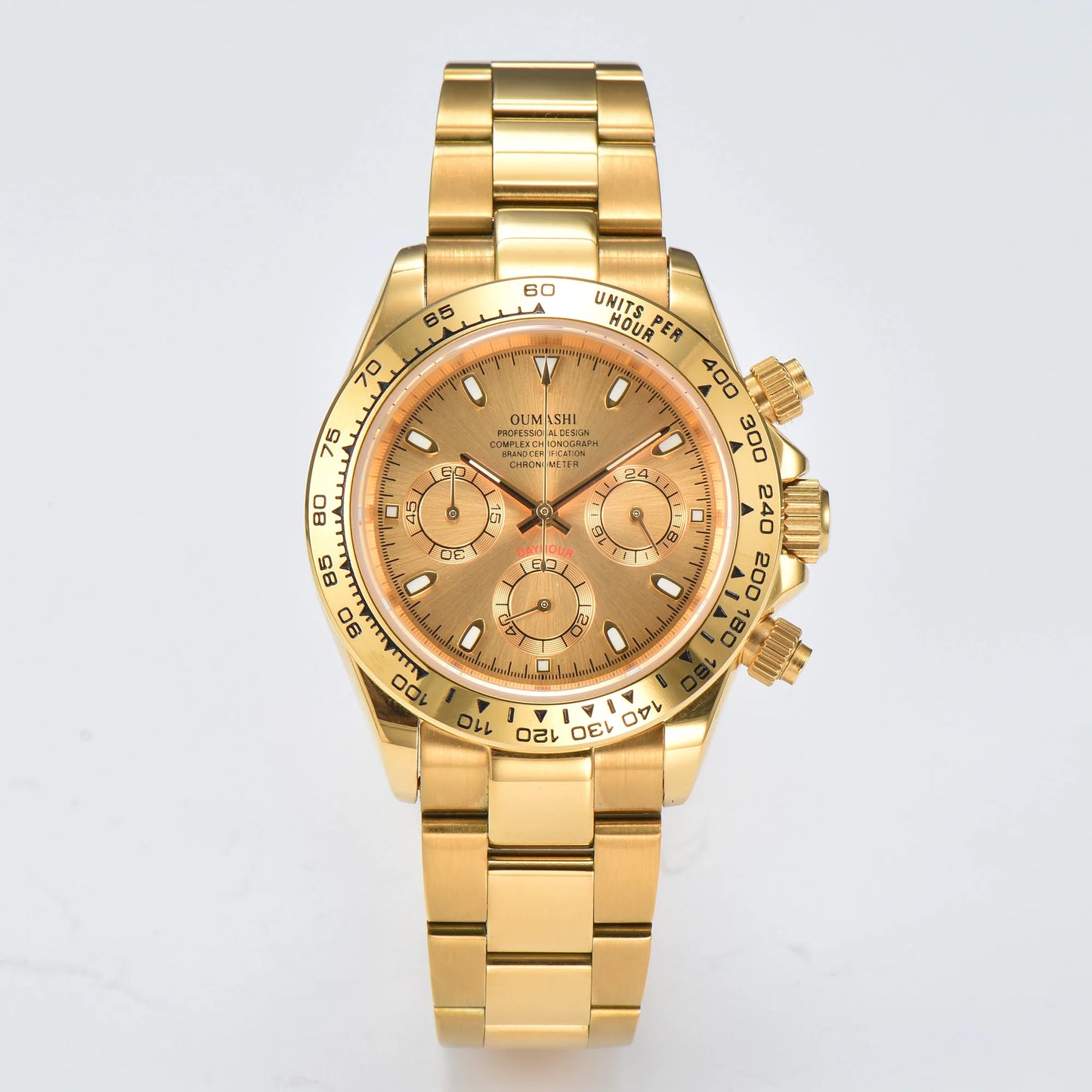 Men's luxury watches VK63 watch Sports Quartz Watch Sapphire multifunctional Mechanical timing watch for vk63 Movement