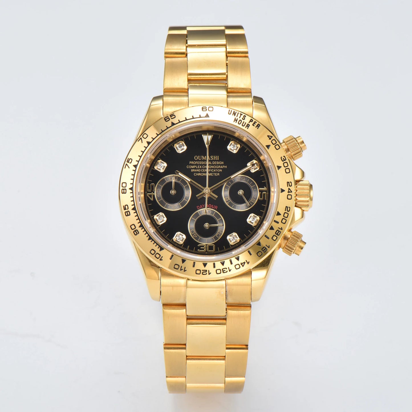 Men's luxury watches VK63 watch Sports Quartz Watch Sapphire multifunctional Mechanical timing watch for vk63 Movement