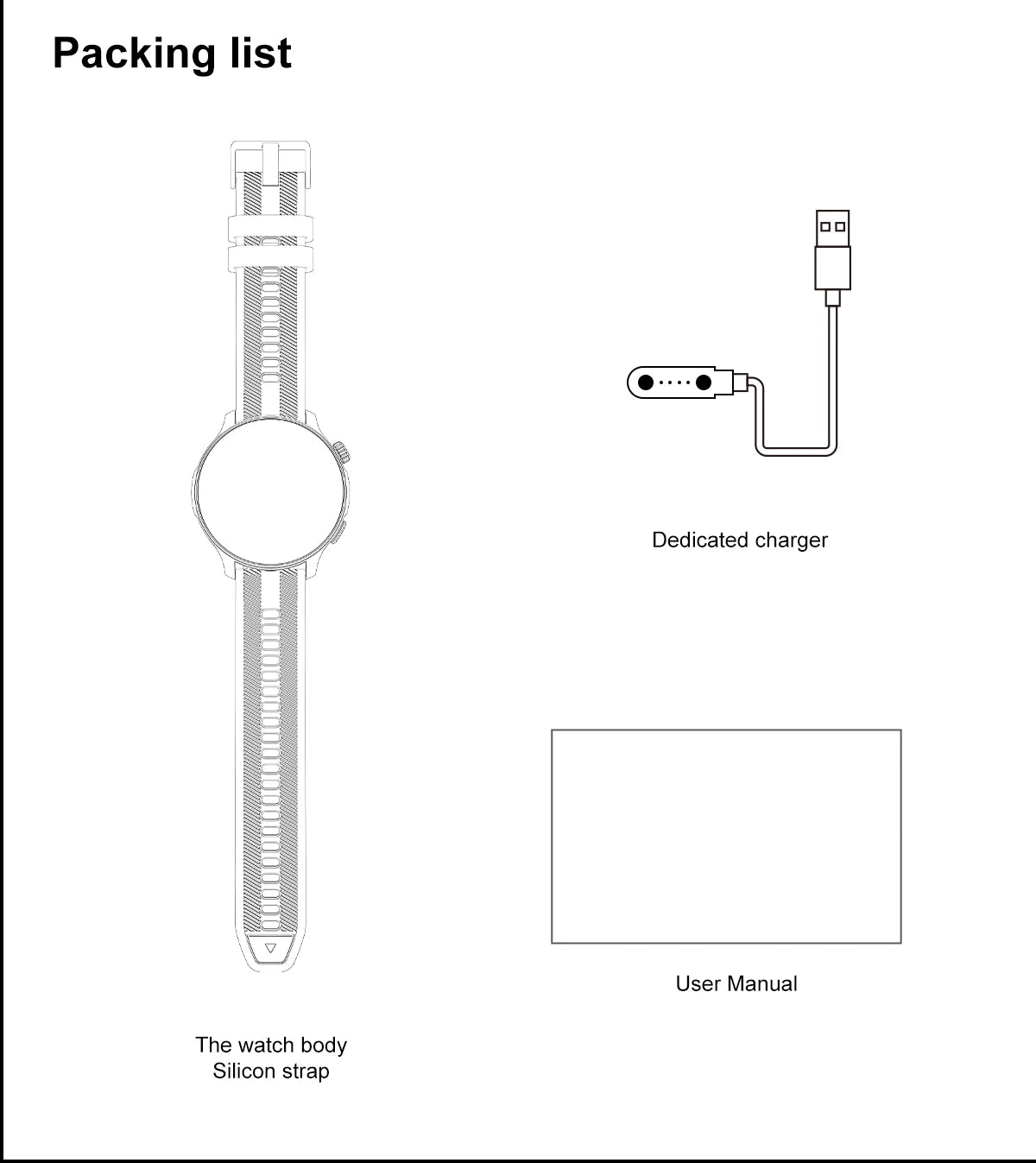 Smart watch Men4GB Memory With GPS Offline Maps Music Video Player Custom dial AMOLED display Sports Swim Waterproof Smart watch
