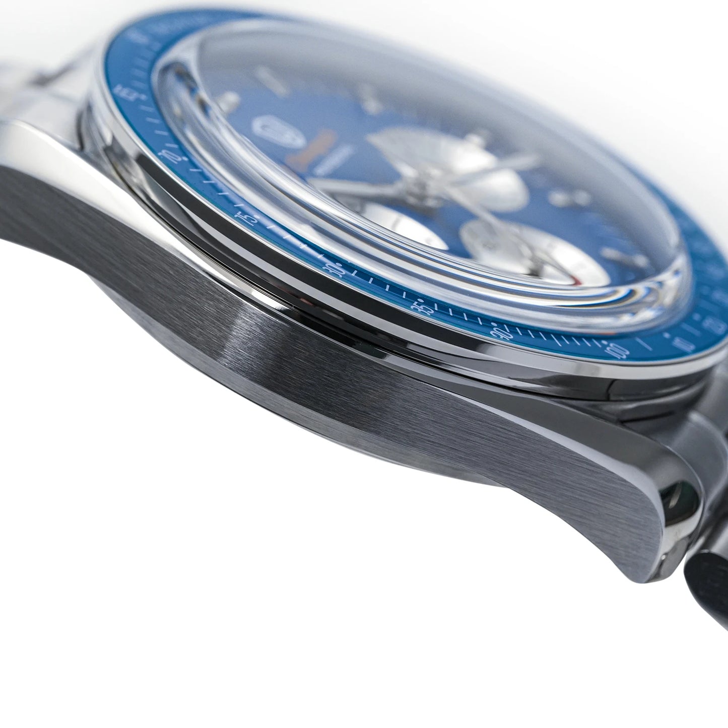 Watchdives New WD1863 Watch VK63 Chronograph Movement Aluminum Bezel BGW9 Luminous Bubble Sapphire Crystal 39mm Vintage Watches