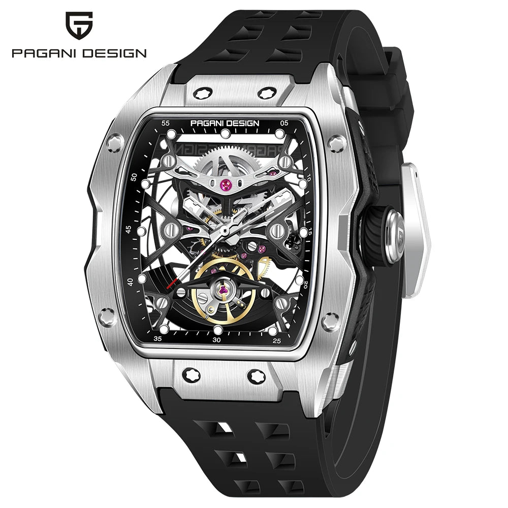 2024 Pagani Design new men's watch 50 meter waterproof stainless steel case luminous dial fashionable men's mechanical watch