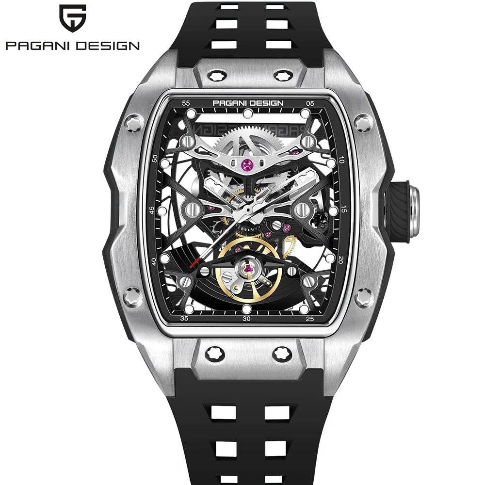 2024 Pagani Design new men's watch 50 meter waterproof stainless steel case luminous dial fashionable men's mechanical watch