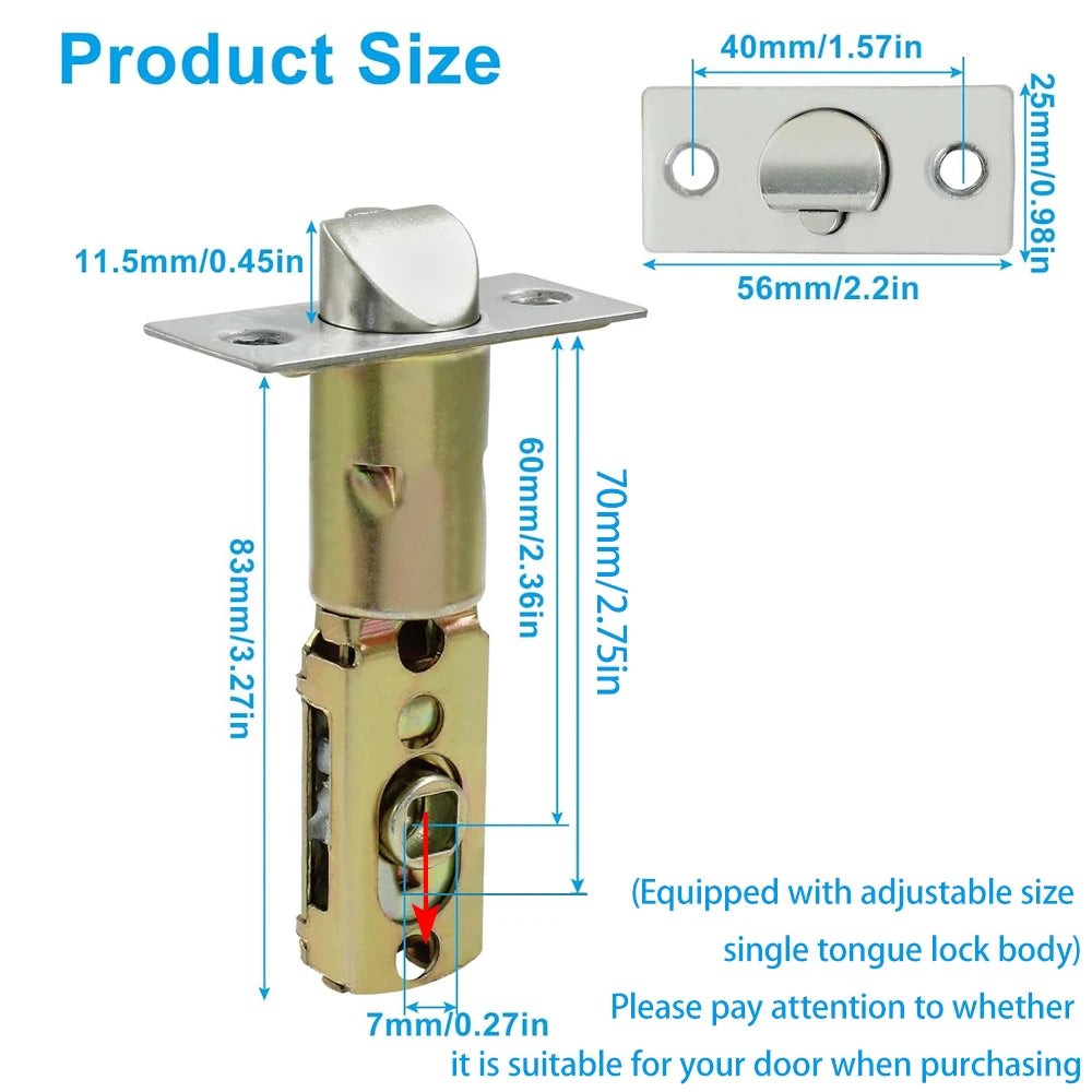 Tuya Smart Fingerprint Door TT Lock Electronic Lock with Password/Key/Card/Tuya APP Unlock Home Protection Smart Life Control