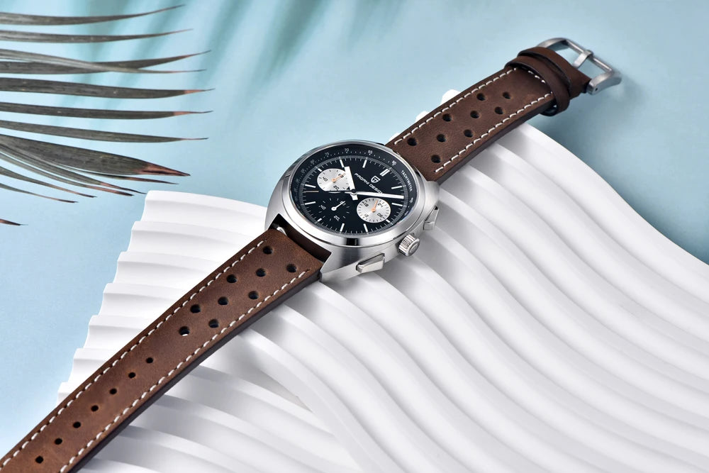 PAGANI DESIGN Men's Watch 2025 New Chronograph Luxury Quartz Watches For Man Gifts BOX Top Sapphire Mirror Sports Wristwatches