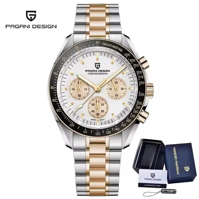 PAGANI DESIGN Men's Watches Top brand Luxury Men Quartz Wrist Watch Automatic Date Speed Great Master Chronograph Reloj Hombre