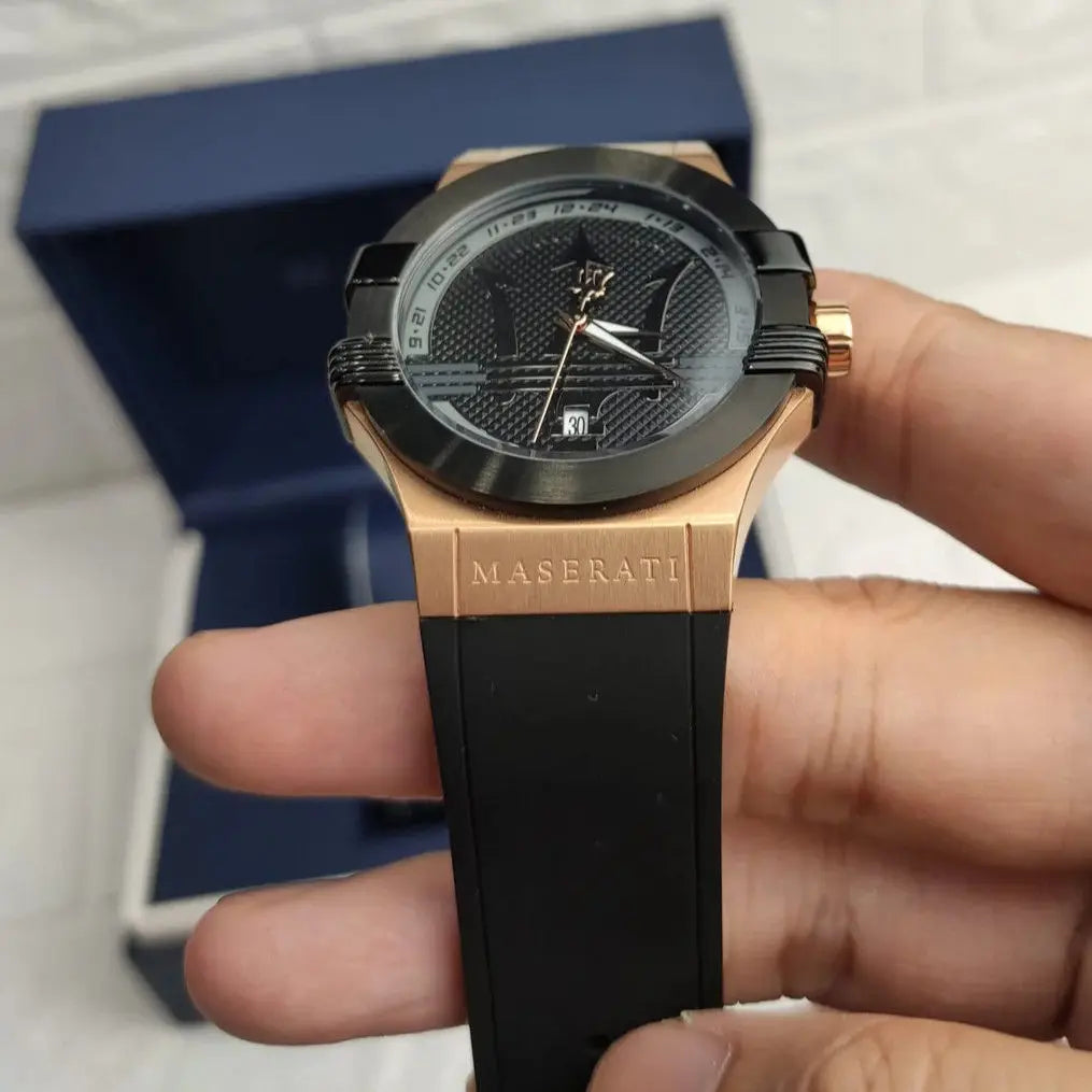 Maserati watch men's fashion multifunctional big trident Europe and the United States watch luxury Shi Ying authentic waterproof