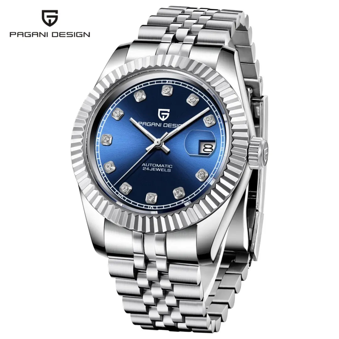 PAGANI DESIGN Top Brand New Automatic Mechanical Watch 316L Stainless Steel 100M WaterproofBusiness Style Luxury watches for man