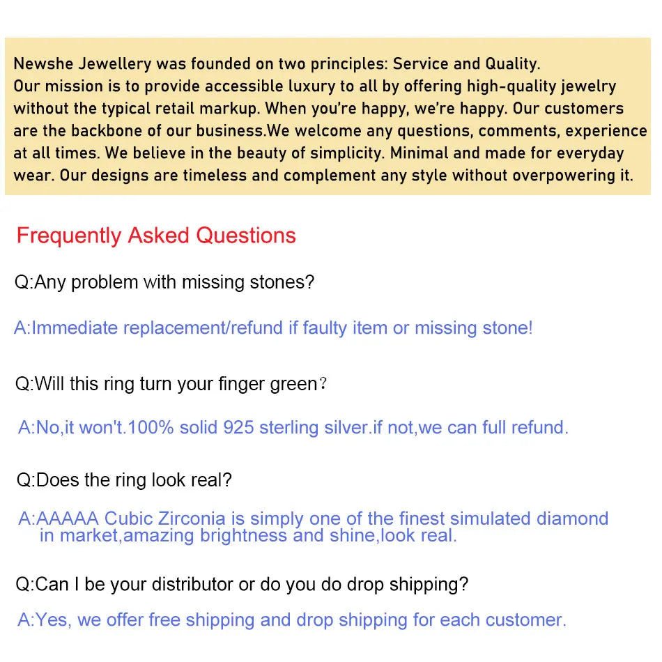 Newshe 14k Yellow Gold Bridal Ring Set for Women 2Ct Round Cut AAAAA Cubic Zircon Wedding Engagement Anniversary Band BR1167_Y