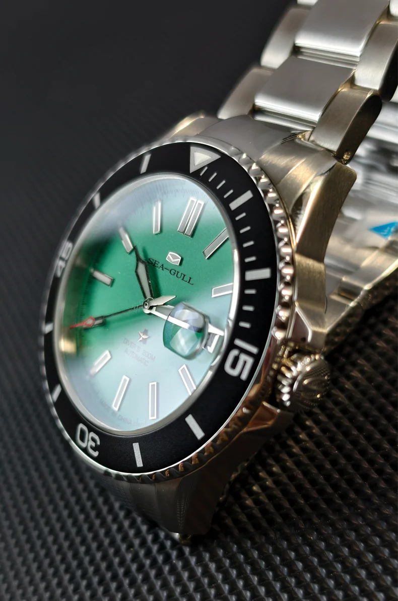 Seagull relogio masculino Men Watch 200m Diving Business Waterproof Fashion Automatic Mechanical Watch Ocean Series 816.32.1523