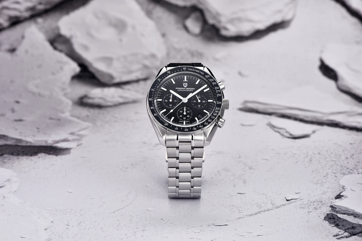 2025 New PAGANI DESIGN Saturn Men's Watches Luxury Quartz Watch For Men Chronograph Wristwatches AR Sapphire Waterproof Luminous