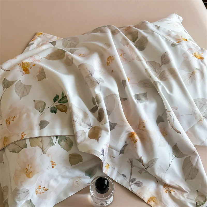 Svetanya Cotton Underwear Bedding Sets Linens Queen King Ru Size Print Sheet Pillowcase Blanket Cover Set