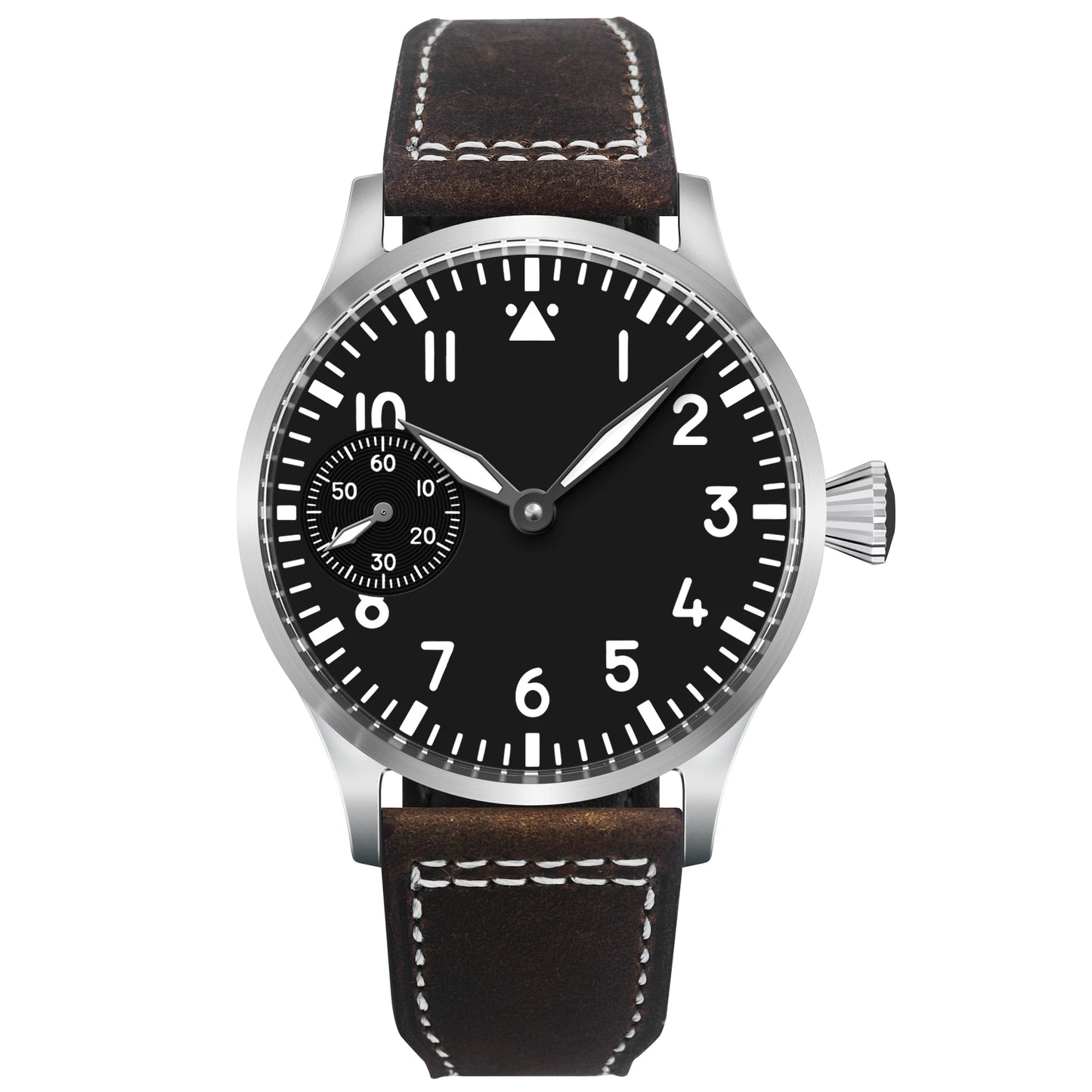 Corgeut Luxury Sapphire Glass 42 Mm Dial St3600 Or ETA6497 Hand-Wound Movement 316L Steel Case Men'S Watch 30 M Water Resistant