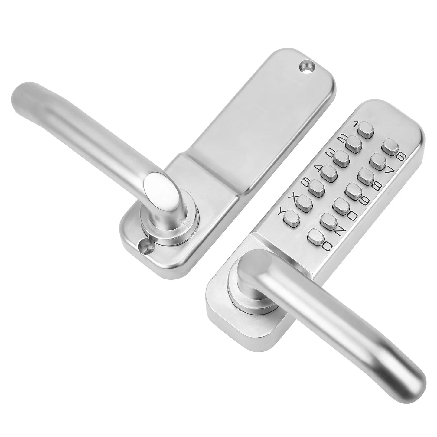 Smart Mechanical Digital Password Entry Non‑Power High Security Anti-Theft Safety Door Lock Durable for Home Office Access