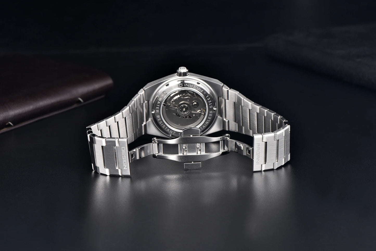 Pagani Design 2024 New 40MM Men's Automatic Mechanical Watch Nh35 Luminous C3 Sapphire Stainless Steel Waterproof 10Bar Reloj Ho