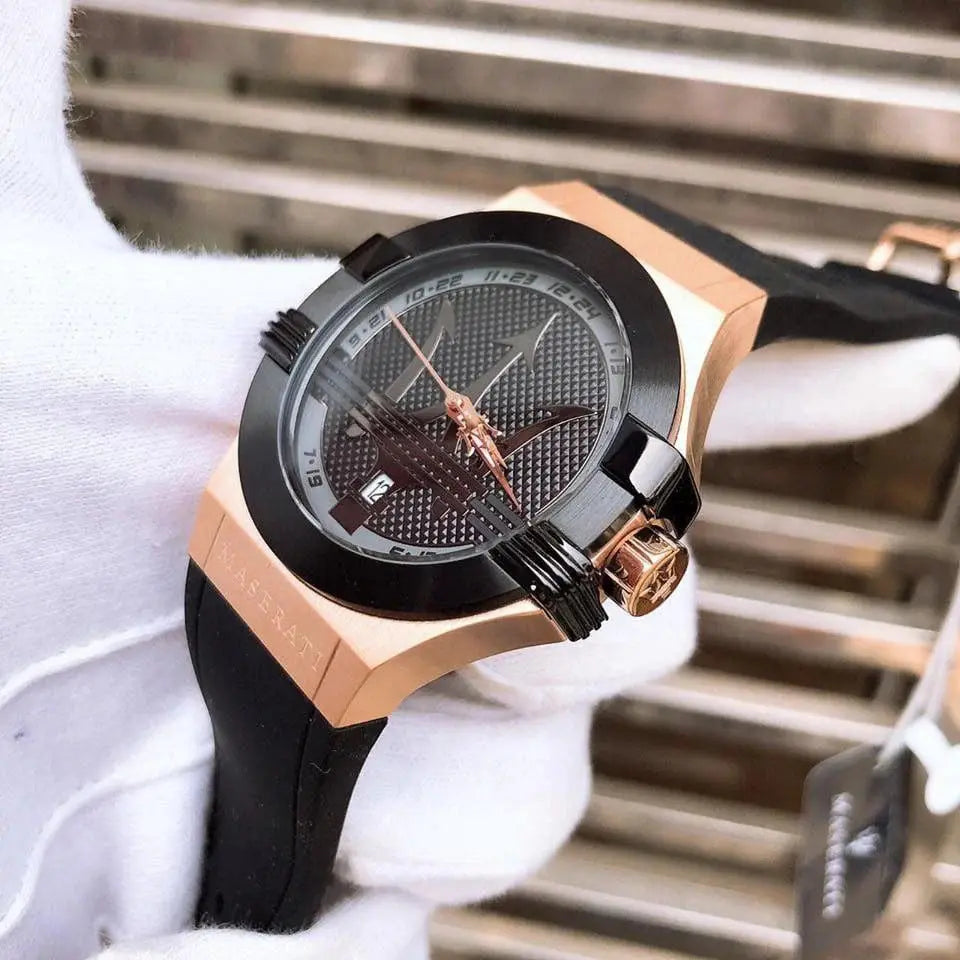 Maserati watch men's fashion multifunctional big trident Europe and the United States watch luxury Shi Ying authentic waterproof