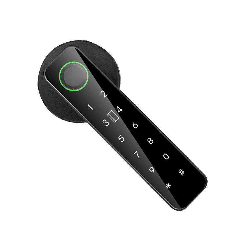 Smart Life App Wifi Remote Control Smart Fingerprint Password Rfid Ic Card Lock Dead Bolt For Indoor Home Wooden Metal Door
