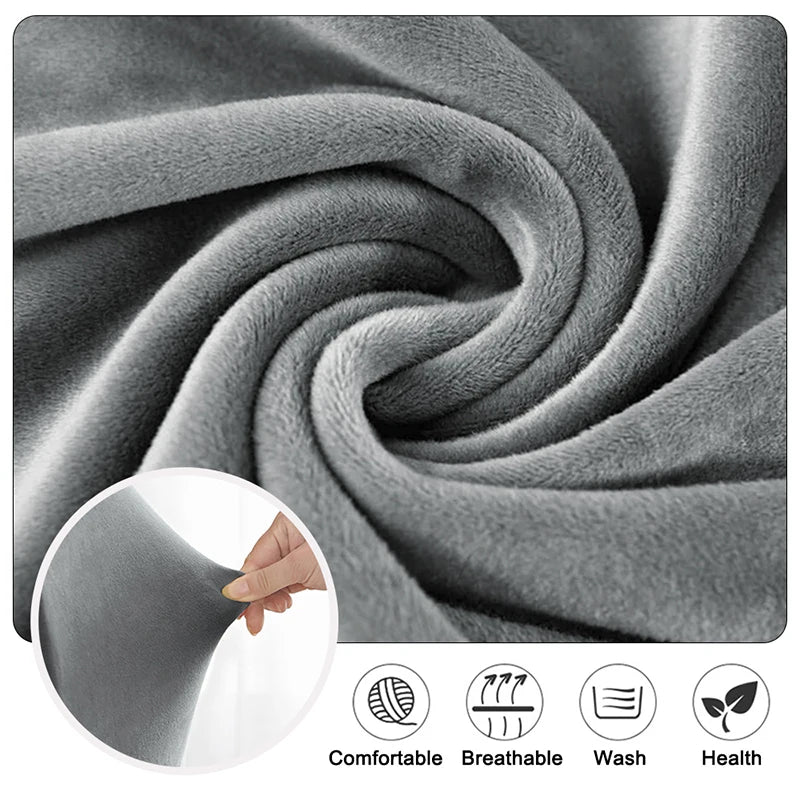 1/2/4/6 Pieces Real Velvet Fabric XL Size Chair Cover Big Size Long Back Europe Style Seat Chair Covers For Restaurant Hotel