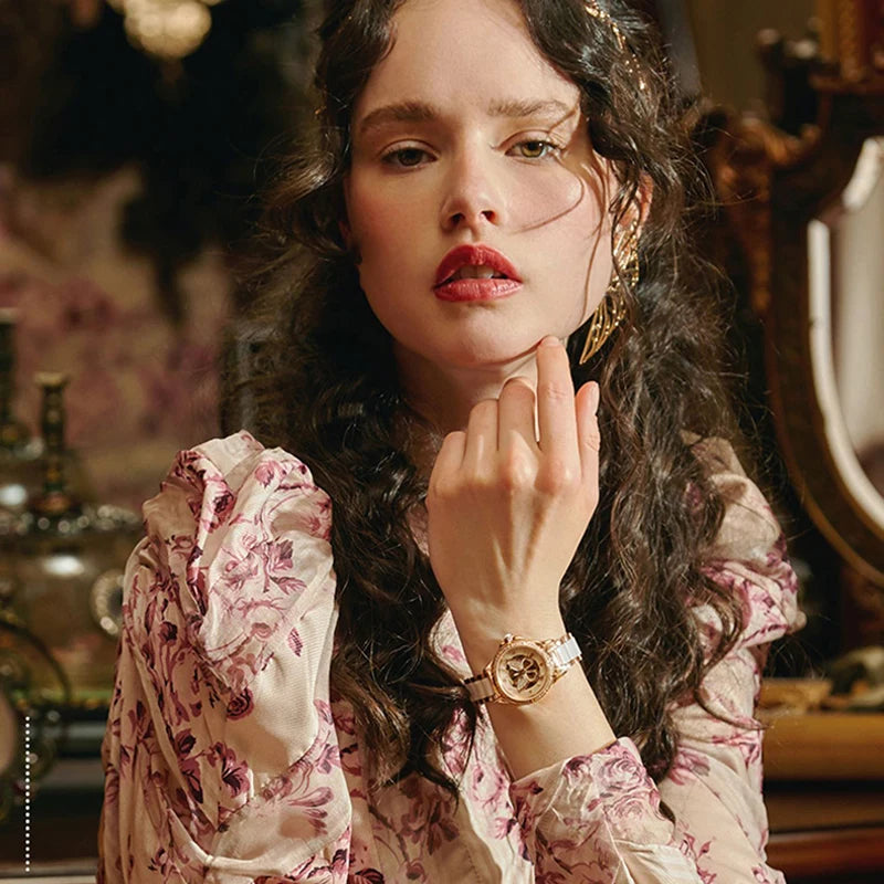 New Fashion Womens Mechanical Watches for Woman Simple Stainless Steel Pagani Designs Women Automatic Watch Gifts Reloj Mujer